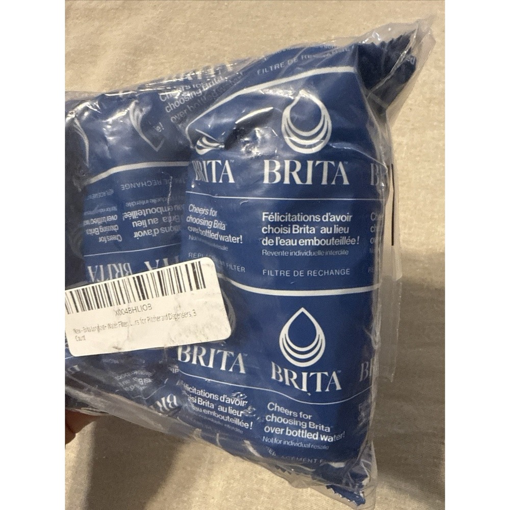 BRITA Standard Replacement Filters 3 Filters (BRAND NEW)